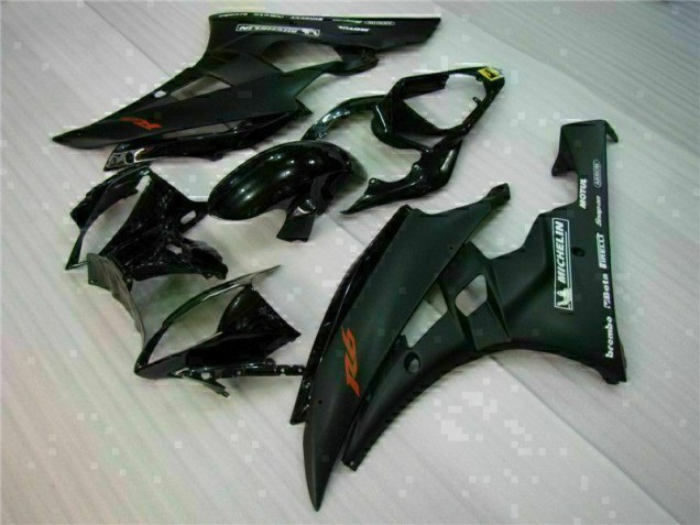 Negro Kit Carenado Moto Yamaha R6 06-07 Negro Kit Carenado Moto Yamaha R6 06-07