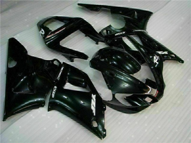Negro Kit Completo Carenado Moto Yamaha R1 00-01 Negro Kit Completo Carenado Moto Yamaha R1 00-01