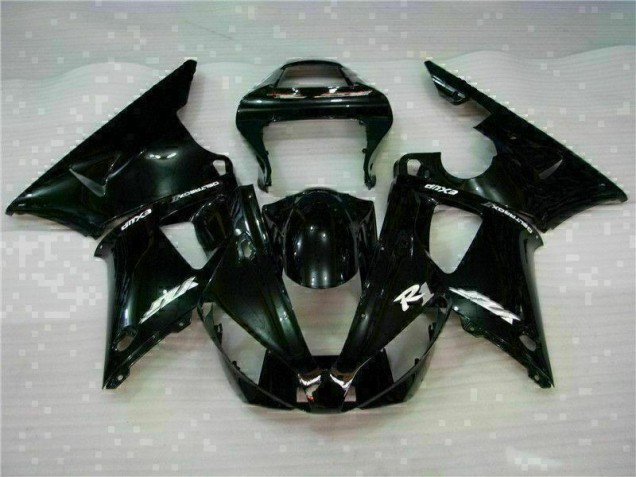 Negro Kit Completo Carenado Moto Yamaha R1 00-01 Negro Kit Completo Carenado Moto Yamaha R1 00-01