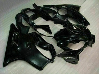 Negro Kits ABS Carenado Motocicleta Honda CBR 600 F4i 01-03