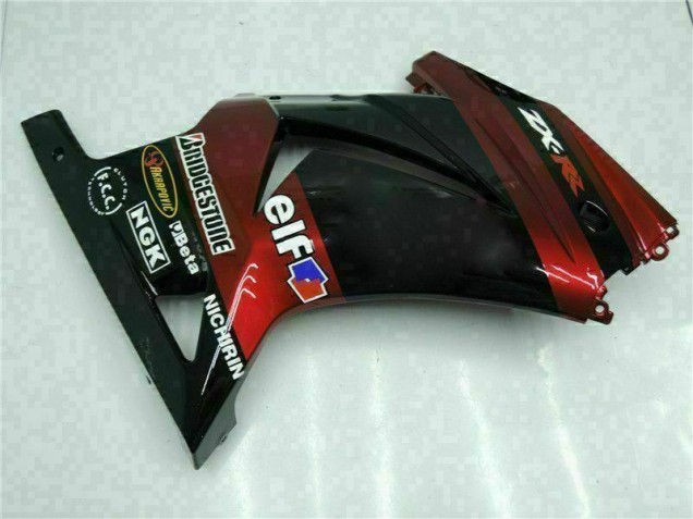 Negro Kits ABS Carenado Motocicleta Kawasaki EX250 08-12 Negro Kits ABS Carenado Motocicleta Kawasaki EX250 08-12
