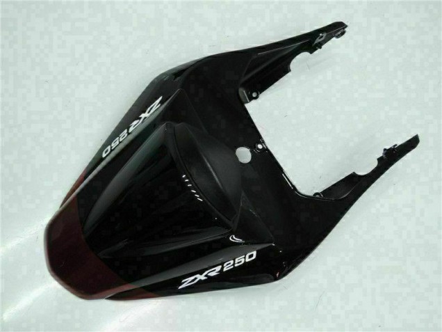 Negro Kits ABS Carenado Motocicleta Kawasaki EX250 08-12 Negro Kits ABS Carenado Motocicleta Kawasaki EX250 08-12