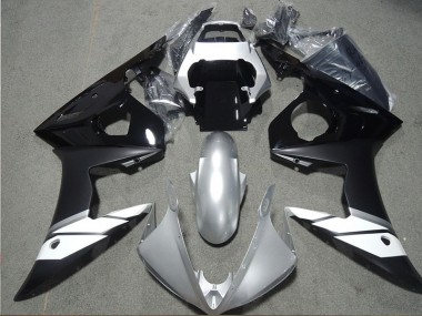 Negro Kits ABS Carenado Motocicleta Yamaha R6 03-05