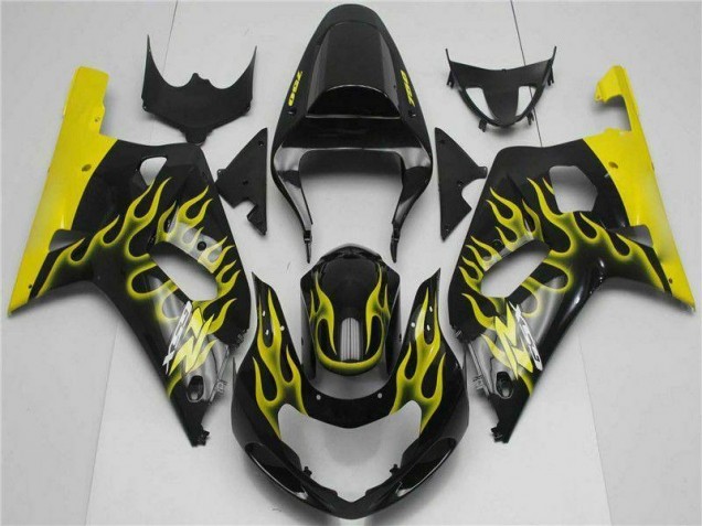 Negro Kits Carenado Moto Suzuki GSXR 600 / 750 K1 K2 K3 01-03 Negro Kits Carenado Moto Suzuki GSXR 600 / 750 K1 K2 K3 01-03