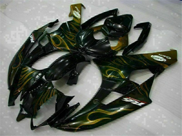 Negro Kits Completo Carenado Moto ABS Yamaha R6 06-07 Negro Kits Completo Carenado Moto ABS Yamaha R6 06-07