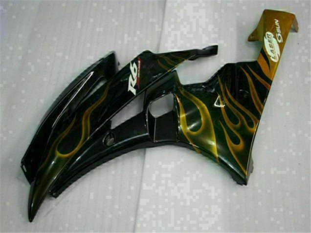 Negro Kits Completo Carenado Moto ABS Yamaha R6 06-07 Negro Kits Completo Carenado Moto ABS Yamaha R6 06-07