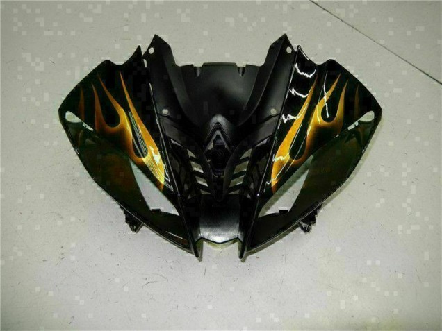 Negro Kits Completo Carenado Moto ABS Yamaha R6 08-16 Negro Kits Completo Carenado Moto ABS Yamaha R6 08-16