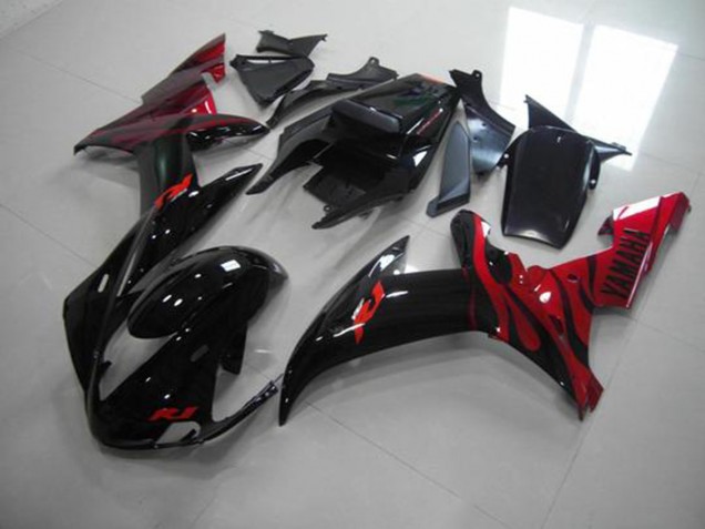 Negro Llama Carenado Moto Yamaha R1 02-03 Negro Llama Carenado Moto Yamaha R1 02-03