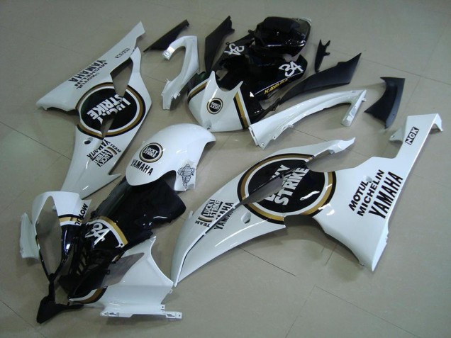 Negro Lucky Strike Carenado Moto Yamaha R6 08-16 Negro Lucky Strike Carenado Moto Yamaha R6 08-16