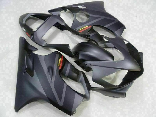 Negro Mate ABS Moto Plástica Honda CBR 600 F4i 01-03 Negro Mate ABS Moto Plástica Honda CBR 600 F4i 01-03