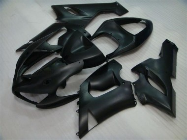 Negro Mate Carenado Moto Kawasaki ZX6R 05-06