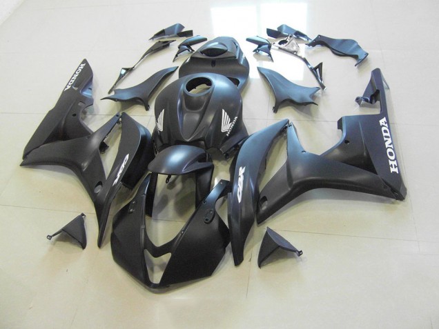 Negro Mate Carrera Versión Carenado Moto Honda CBR 600 RR 07-08 Negro Mate Carrera Versión Carenado Moto Honda CBR 600 RR 07-08