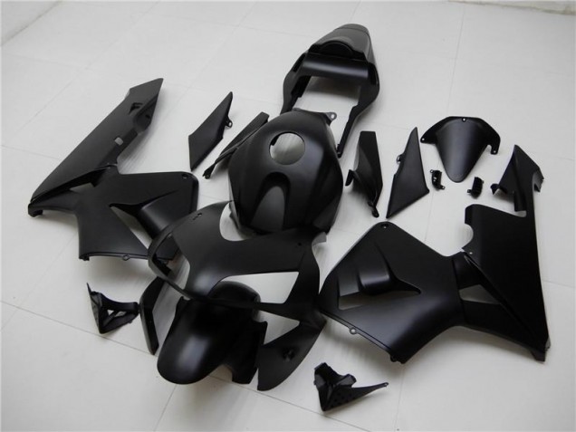 Negro Mate Carrocería Motocicletas Honda CBR 600 RR 03-04 Negro Mate Carrocería Motocicletas Honda CBR 600 RR 03-04