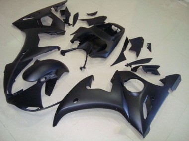 Negro Mate Carrocería Motocicletas Yamaha R6 03-05