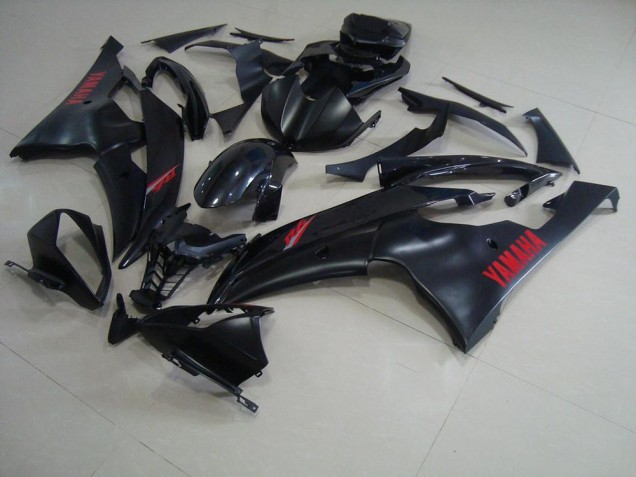 Negro Mate Carrocería Motocicletas Yamaha R6 08-16 Negro Mate Carrocería Motocicletas Yamaha R6 08-16
