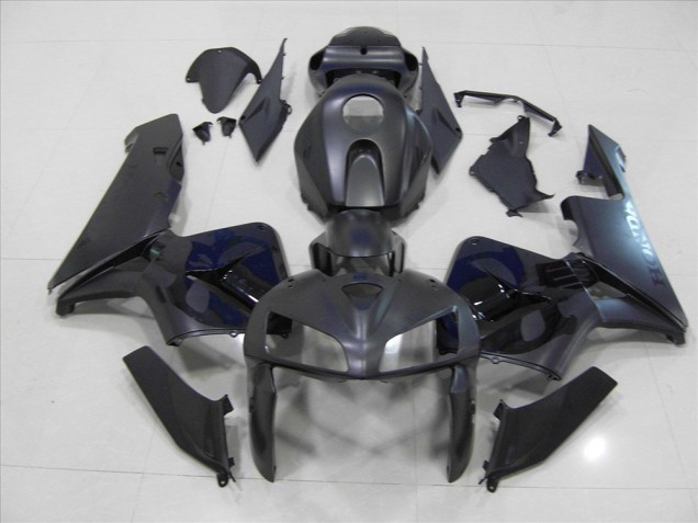 Negro Mate Cráneo Carenado Moto Honda CBR 600 RR 05-06 Negro Mate Cráneo Carenado Moto Honda CBR 600 RR 05-06