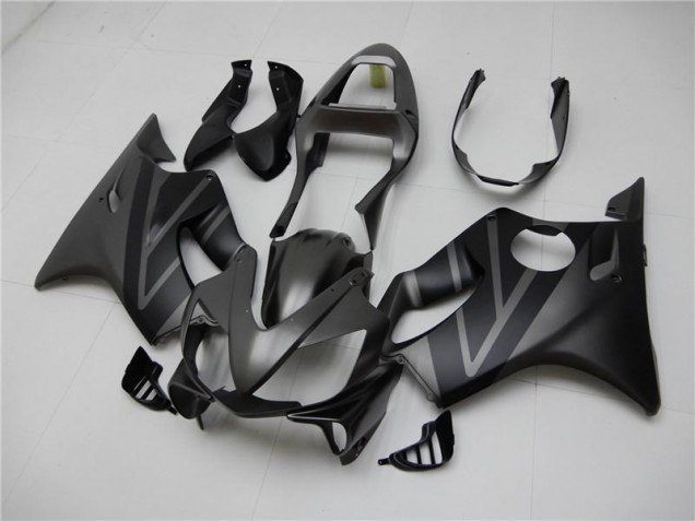 Negro Mate Gris Carenado Moto Honda CBR 600 F4i 01-03 Negro Mate Gris Carenado Moto Honda CBR 600 F4i 01-03