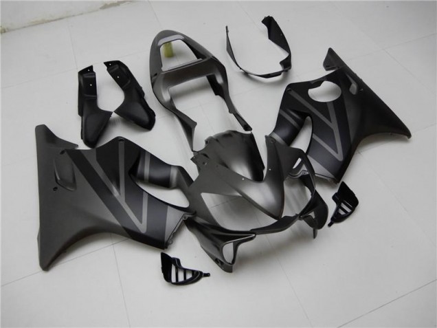 Negro Mate Gris Carenado Moto Honda CBR 600 F4i 01-03 Negro Mate Gris Carenado Moto Honda CBR 600 F4i 01-03