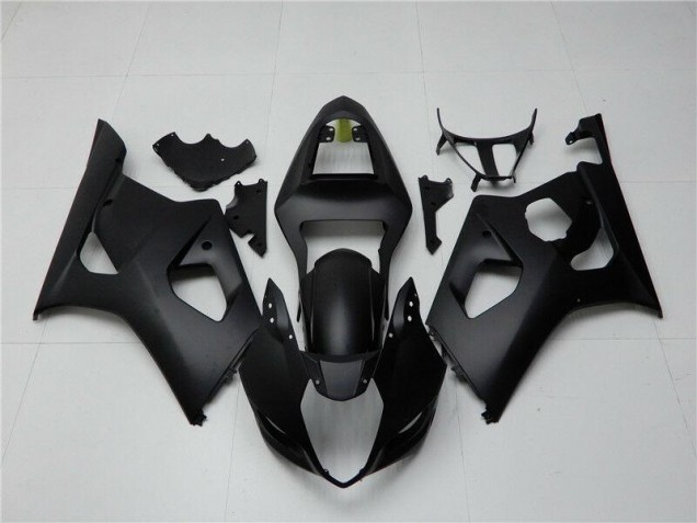 Negro Mate Kit Carenado ABS Completo Suzuki GSXR 1000 K3 03-04 Negro Mate Kit Carenado ABS Completo Suzuki GSXR 1000 K3 03-04