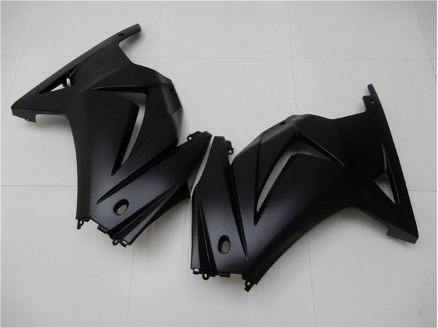 Negro Mate Kit Completo Carenado Moto Kawasaki EX250 08-12 Negro Mate Kit Completo Carenado Moto Kawasaki EX250 08-12