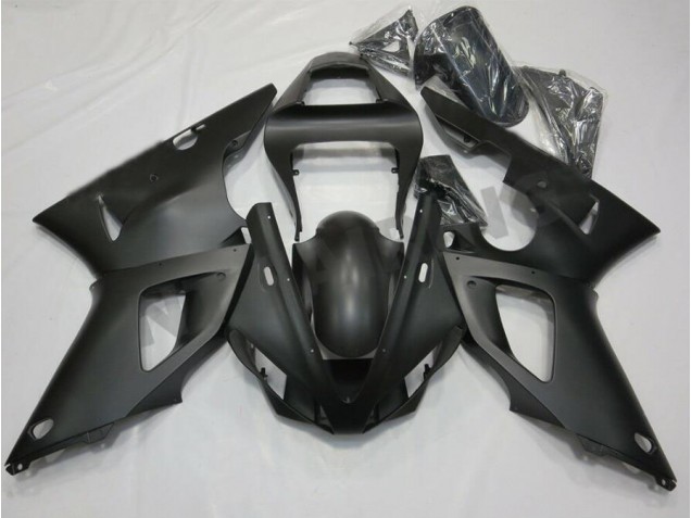 Negro Mate Kit Completo Carenado Moto Yamaha R1 00-01 Negro Mate Kit Completo Carenado Moto Yamaha R1 00-01
