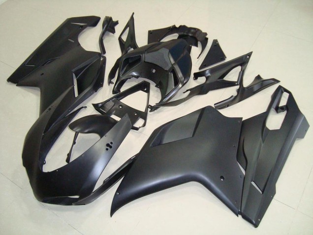 Negro Mate No Pegatinas Carenado Moto Ducati 848 1098 1198 07-14 Negro Mate No Pegatinas Carenado Moto Ducati 848 1098 1198 07-14