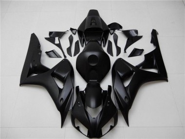 Negro Mate Plástico Moto Honda CBR 1000 RR 06-07