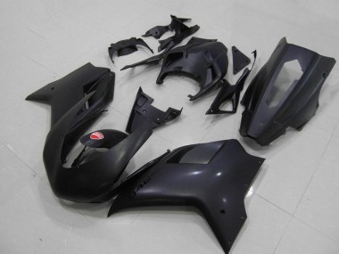 Negro Mate Racing Verision Carenado Moto Ducati 848 1098 1198 07-14