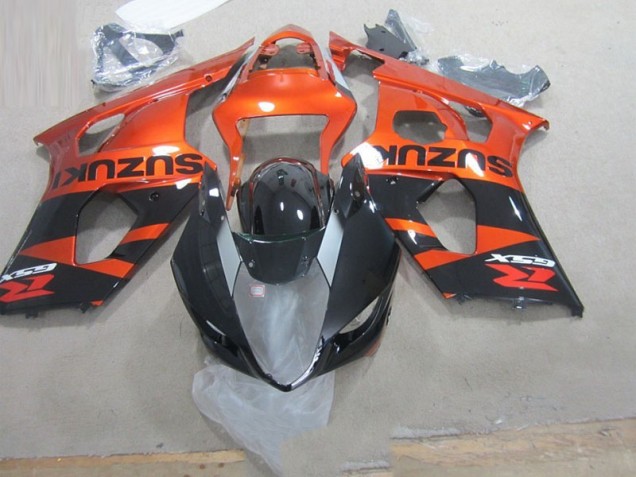 Negro Naranja Carenado Moto Suzuki GSXR 1000 K3 03-04 Negro Naranja Carenado Moto Suzuki GSXR 1000 K3 03-04