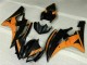 Negro Naranja Carenado Moto Yamaha R6 06-07 Negro Naranja Carenado Moto Yamaha R6 06-07