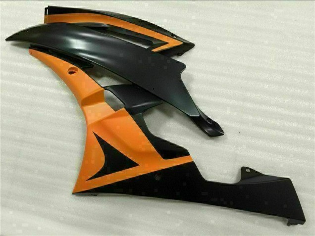 Negro Naranja Carenado Moto Yamaha R6 06-07 Negro Naranja Carenado Moto Yamaha R6 06-07