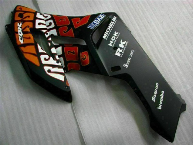 Negro Naranja Carenado & Plástico Moto Honda CBR 1000 RR 04-05 Negro Naranja Carenado & Plástico Moto Honda CBR 1000 RR 04-05