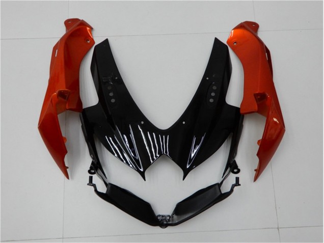 Negro Naranja Gris Carenado Moto Suzuki GSXR 600 / 750 K8 08-10 Negro Naranja Gris Carenado Moto Suzuki GSXR 600 / 750 K8 08-10