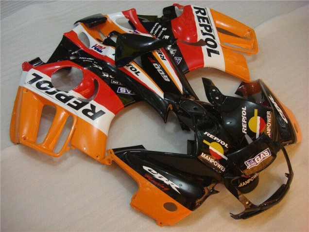 Negro Naranja Repsol Kit Carenado ABS Completo Honda CBR 600 F3 95-98 Negro Naranja Repsol Kit Carenado ABS Completo Honda CBR 600 F3 95-98