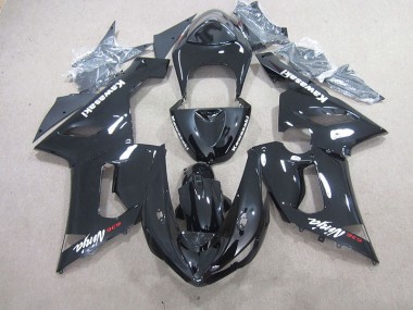 Negro Ninja 636 Moto Plástica Kawasaki ZX6R 05-06