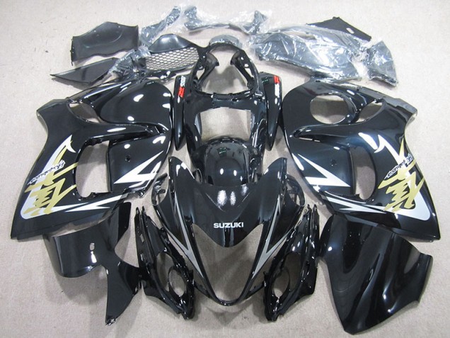 Negro Oro Calcomanías Carenado Moto Suzuki GSXR 1300 Hayabusa 08-19 Negro Oro Calcomanías Carenado Moto Suzuki GSXR 1300 Hayabusa 08-19