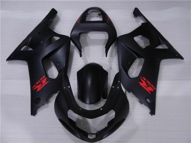 Negro Plástica Moto Suzuki GSXR 600 / 750 K1 K2 K3 01-03 Negro Plástica Moto Suzuki GSXR 600 / 750 K1 K2 K3 01-03