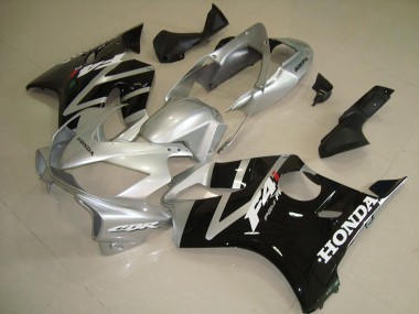 Negro Plata ABS Kits Carenado Moto Honda CBR 600 F4i 04-07