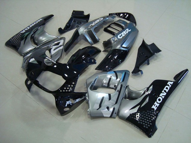 Negro Plata Carenado Moto Honda CBR 900 RR 893 96-97 Negro Plata Carenado Moto Honda CBR 900 RR 893 96-97