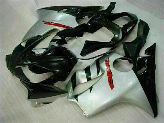 Negro Plata Carrocería Motocicletas Honda CBR 600 F4i 01-03 Negro Plata Carrocería Motocicletas Honda CBR 600 F4i 01-03