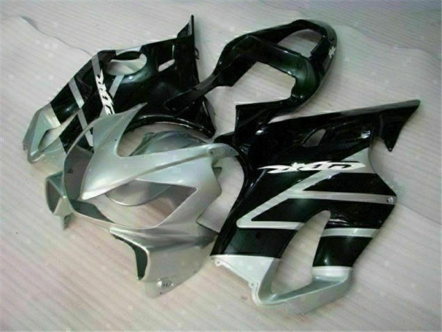Negro Plata Kit Completo Carenado Moto Honda CBR 600 F4i 01-03 Negro Plata Kit Completo Carenado Moto Honda CBR 600 F4i 01-03