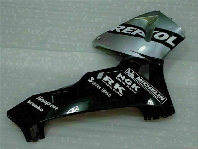 Negro Plata Repsol Carenado Moto Honda CBR 600 RR 05-06 Negro Plata Repsol Carenado Moto Honda CBR 600 RR 05-06