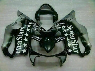 Negro Plata SevenStarss Carenado Moto Honda CBR 600 F4i 01-03