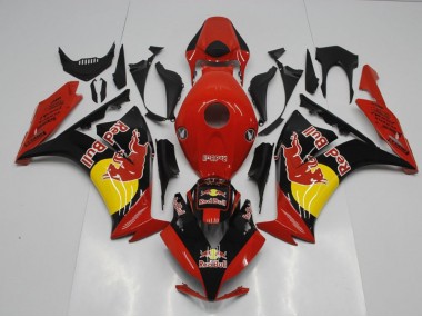 Negro Red Bull Carenado Moto Honda CBR 1000 RR 12-16