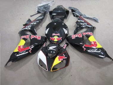 Negro Red Bull Carenado Moto & Plástico Honda CBR 1000 RR 06-07