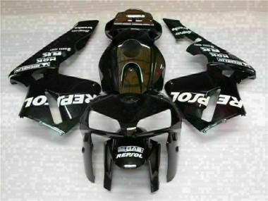 Negro Repsol ABS Kits Carenado Moto Honda CBR 600 RR 05-06