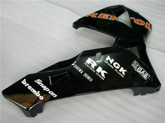 Negro Repsol Kits Completo Carenado Moto ABS Honda CBR 600 RR 05-06