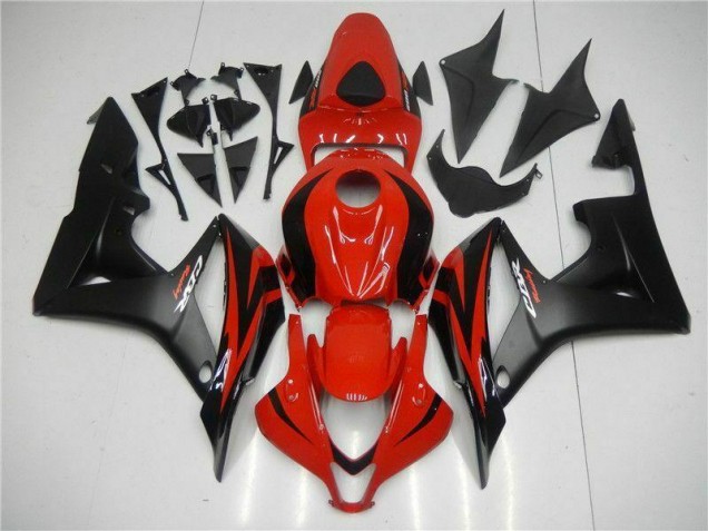 Negro Rojo ABS Kits Carenado Moto Honda CBR 600 RR 07-08 Negro Rojo ABS Kits Carenado Moto Honda CBR 600 RR 07-08