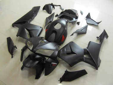 Negro Rojo ABS Moto Plásticos Honda CBR 600 RR 05-06