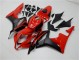 Negro Rojo ABS Moto Plásticos Honda CBR 600 RR 07-08 Negro Rojo ABS Moto Plásticos Honda CBR 600 RR 07-08
